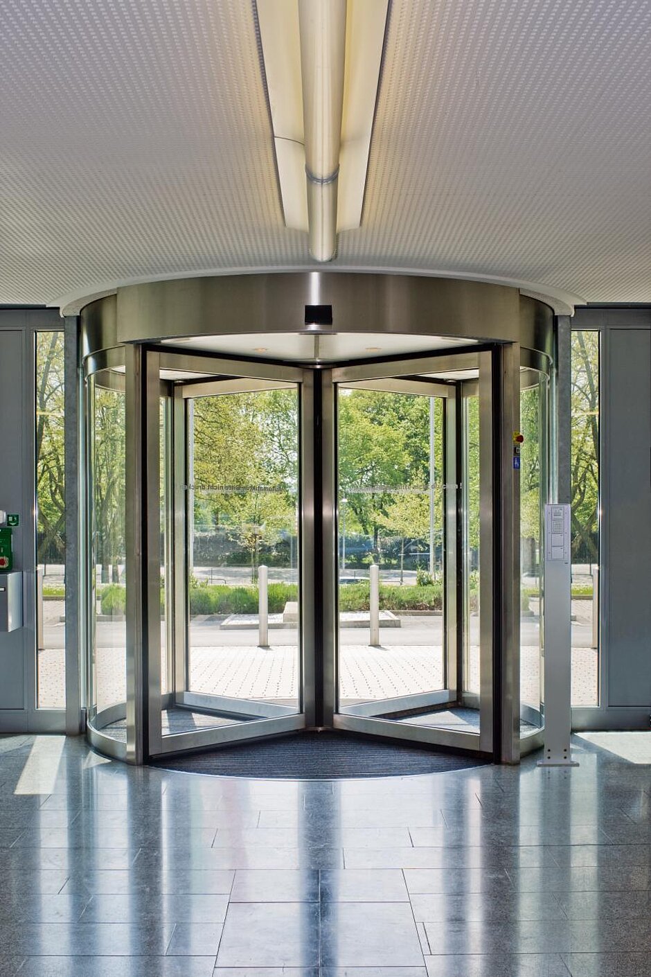 Karusselltür KTV secure von innen