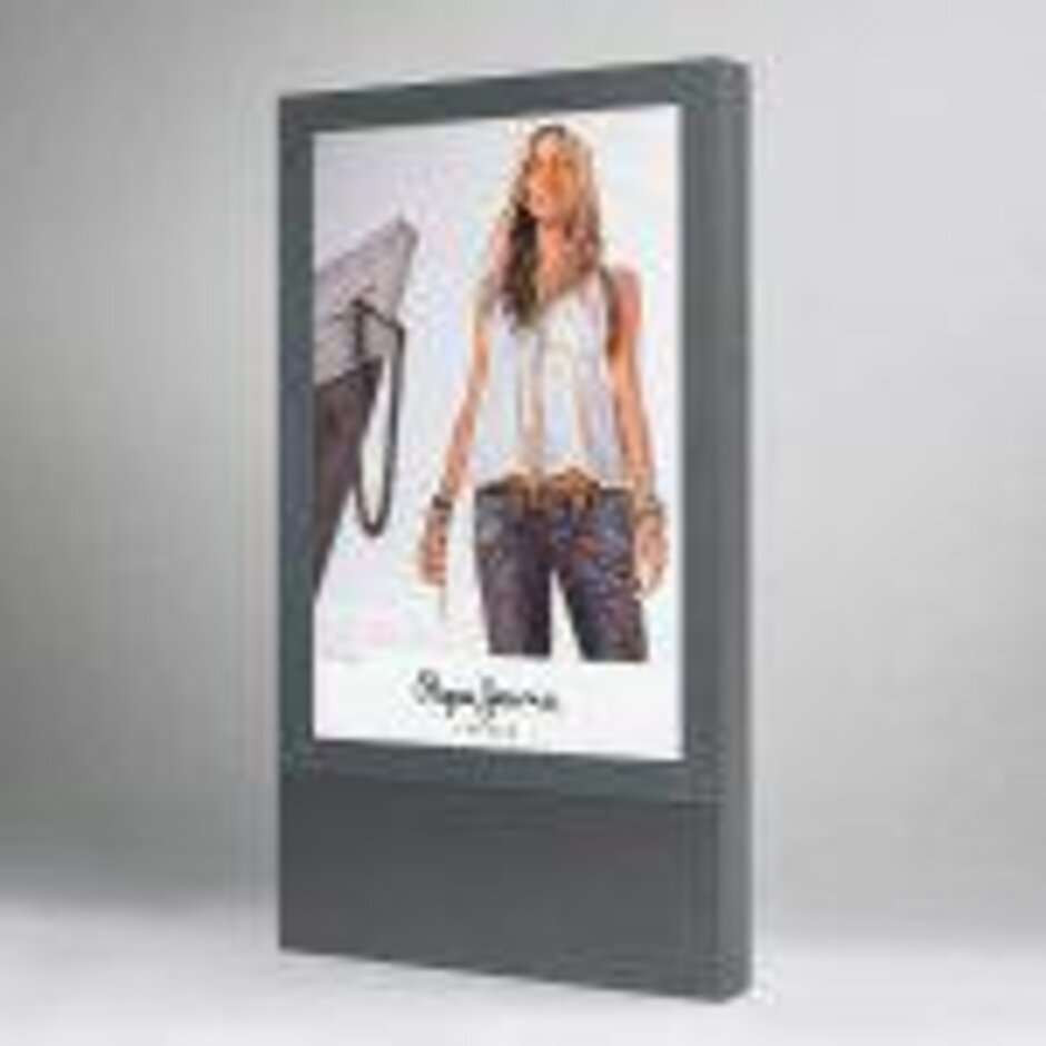 Schaukasten Citylight-Vitrinen