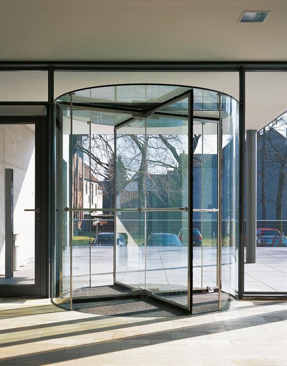 Karusselltür von innen