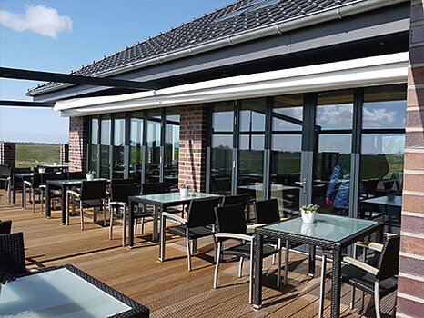 Aluminiumsystem Fenster Terrasse