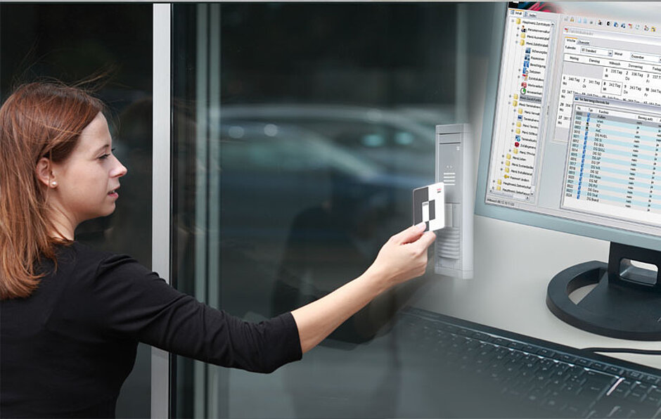 Zutrittskontrolle in Benutzung