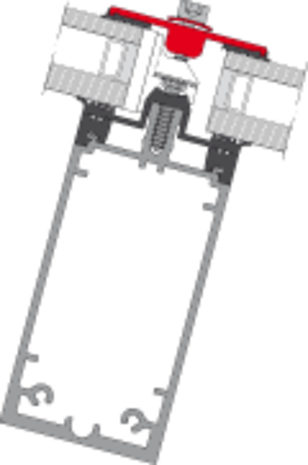 Glasdach Konstruktion Therm 1