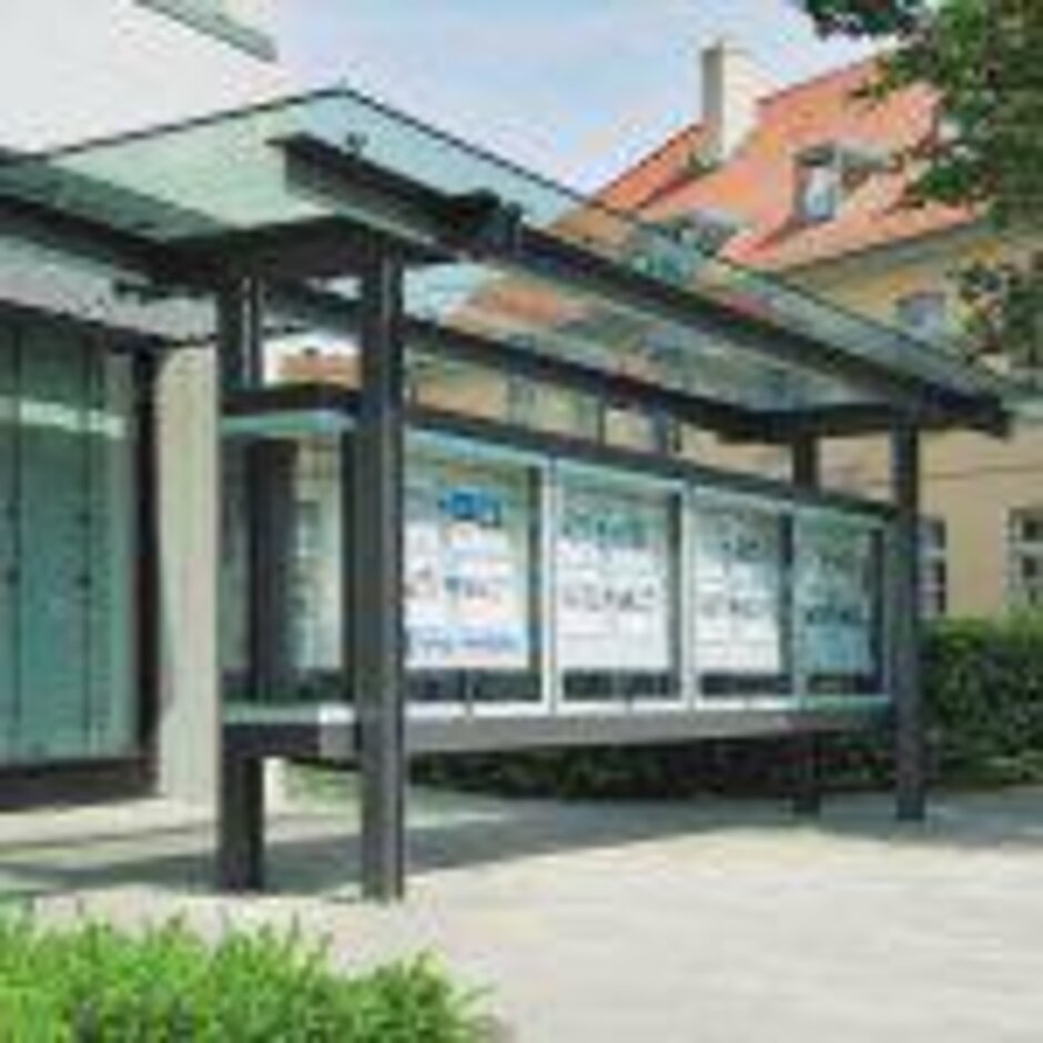 Schaukasten Boulevard-Vitrinen