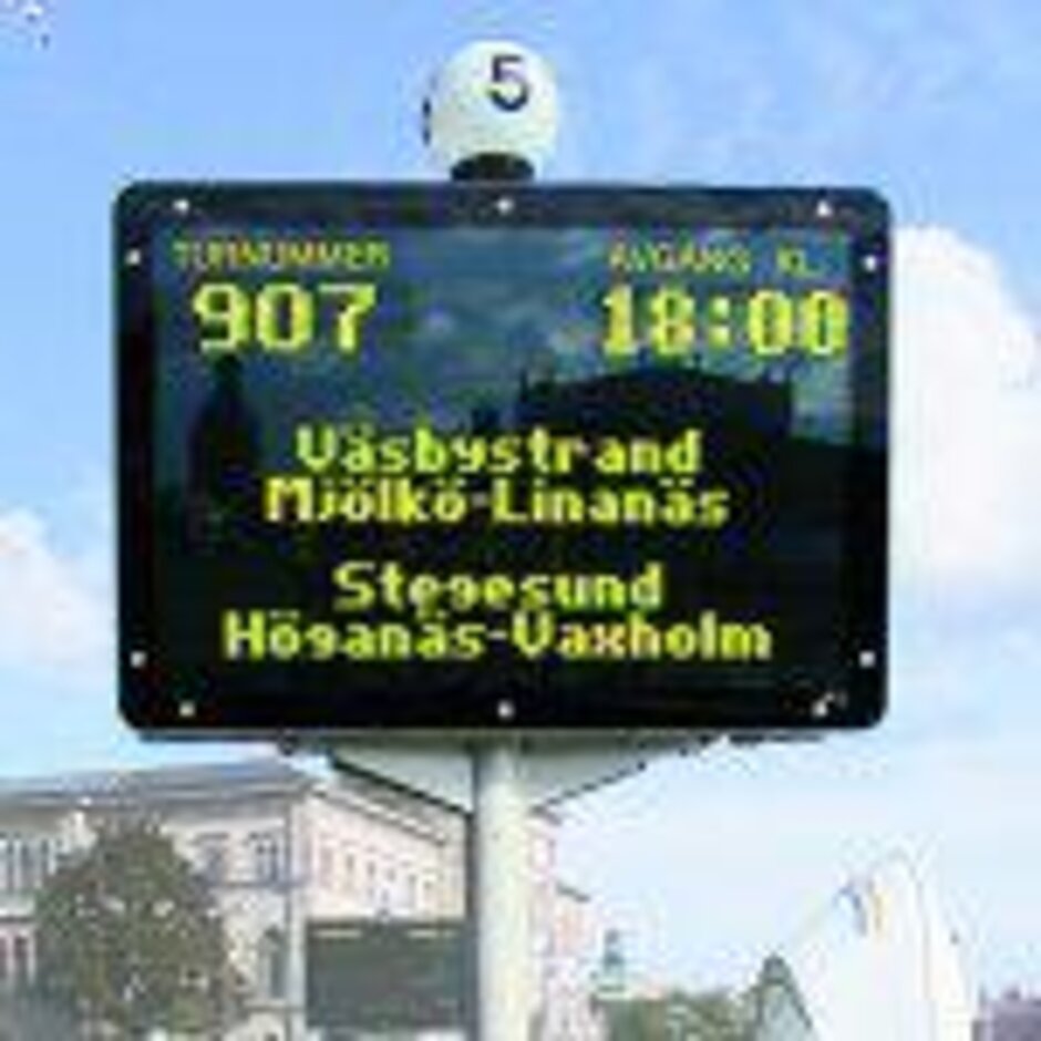 Schaukasten Anzeigetechnik