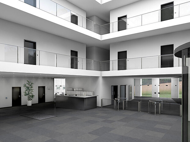 Zutrittskontrolle Projekt Lobby